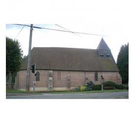 Anserville : L'église...